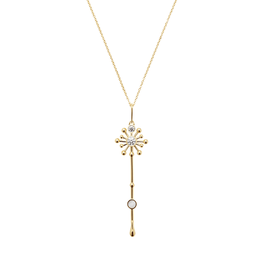 The Roseate x Lightbox Light Wand Pendant - Lotus Diamond
