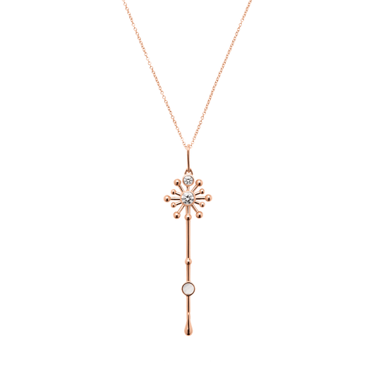 The Roseate x Lightbox Light Wand Pendant - Lotus Diamond