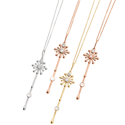 The Roseate x Lightbox Light Wand Pendant - Lotus Diamond