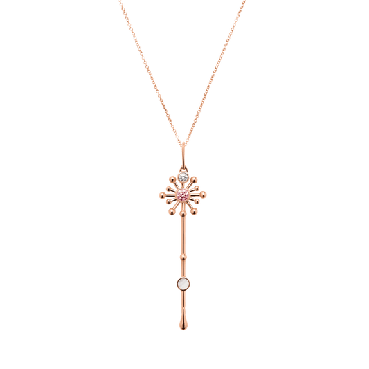 The Roseate x Lightbox Light Wand Pendant - Lotus Diamond
