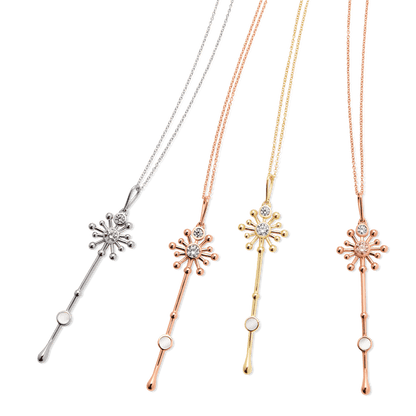 The Roseate x Lightbox Light Wand Pendant - Lotus Diamond