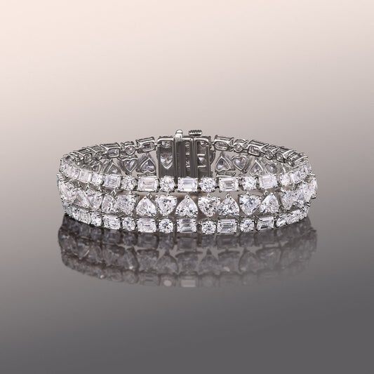 The Rossetti Bracelet - Lotus Diamond