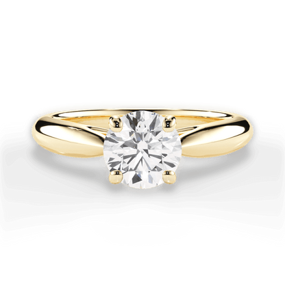 The Sadie Solitiare Lotus Diamond