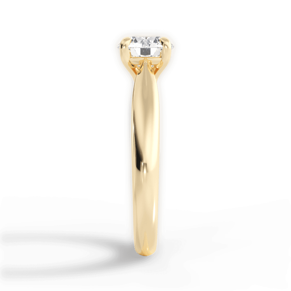 The Sadie Solitiare Lotus Diamond