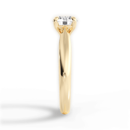 The Sadie Solitiare Lotus Diamond