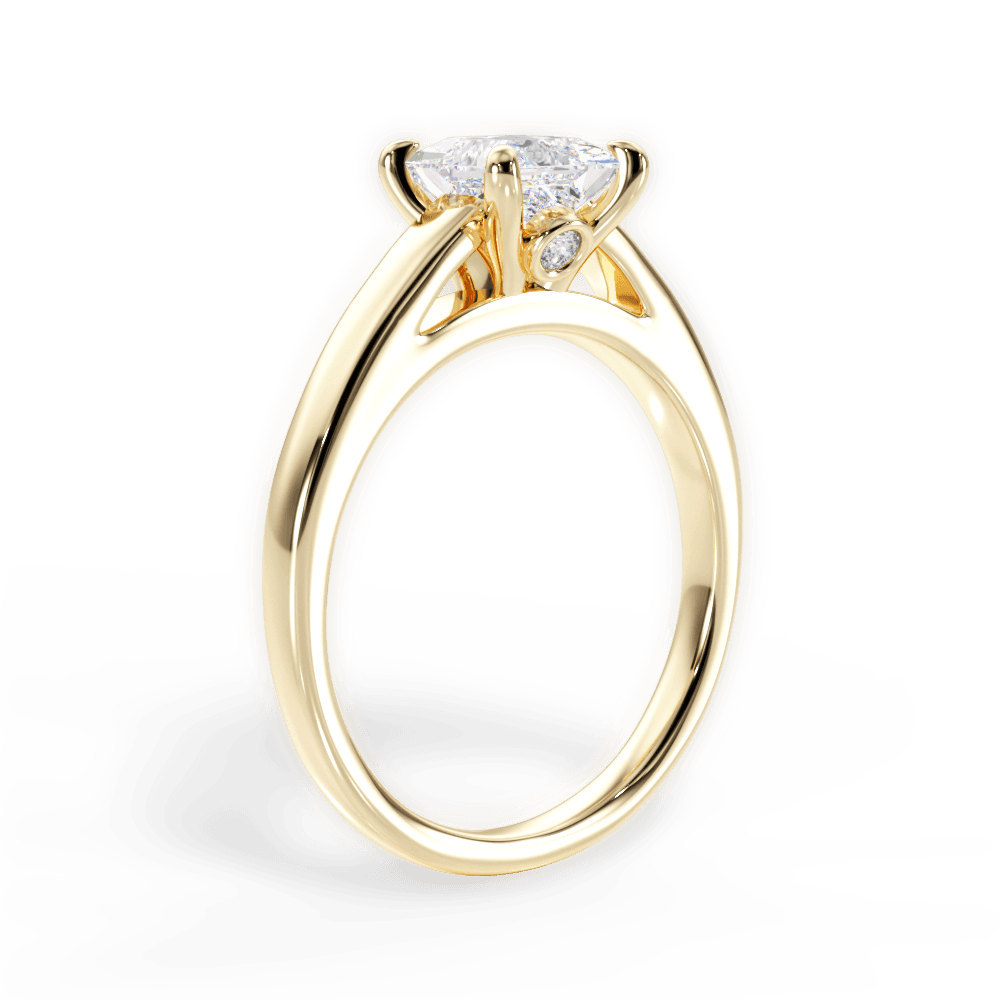 The Samira Solitaire - Lotus Diamond