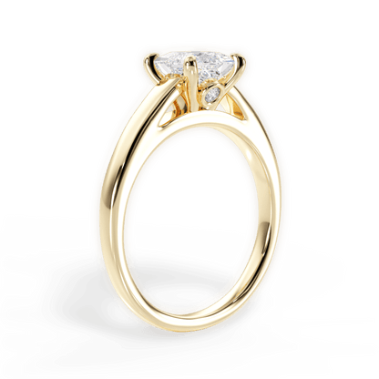 The Samira Solitaire - Lotus Diamond