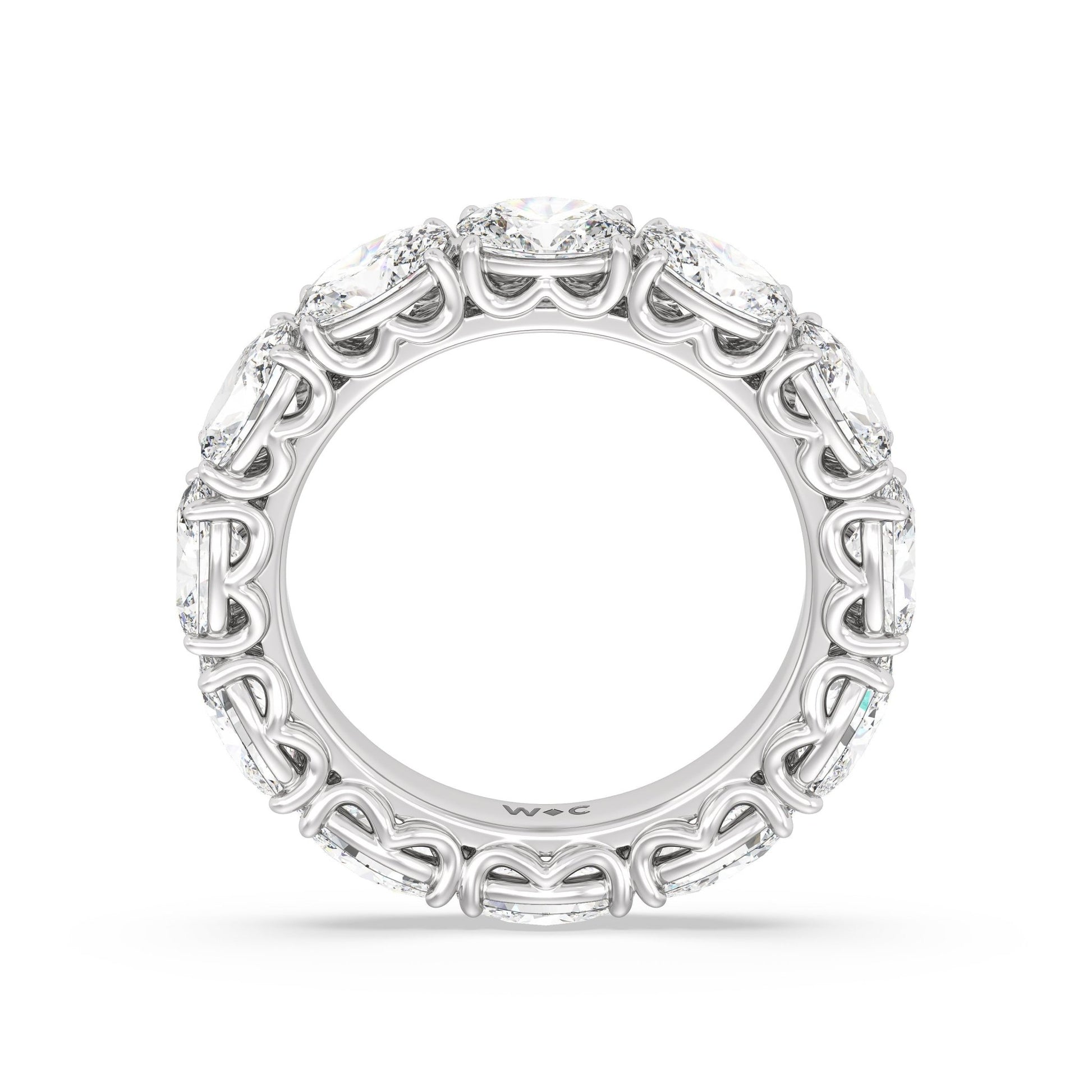 The Seaport Eternity Ring - Lotus Diamond