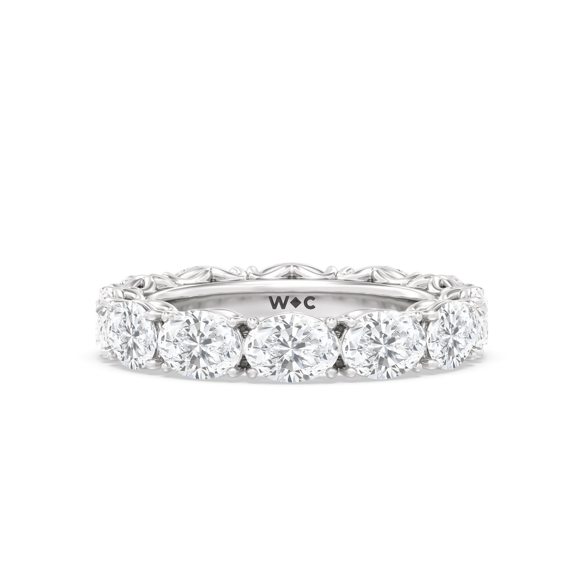The Seaport Eternity Ring - Lotus Diamond