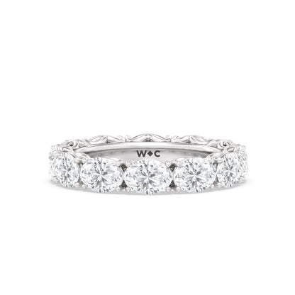 The Seaport Eternity Ring - Lotus Diamond