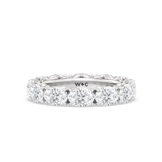 The Seaport Eternity Ring - Lotus Diamond