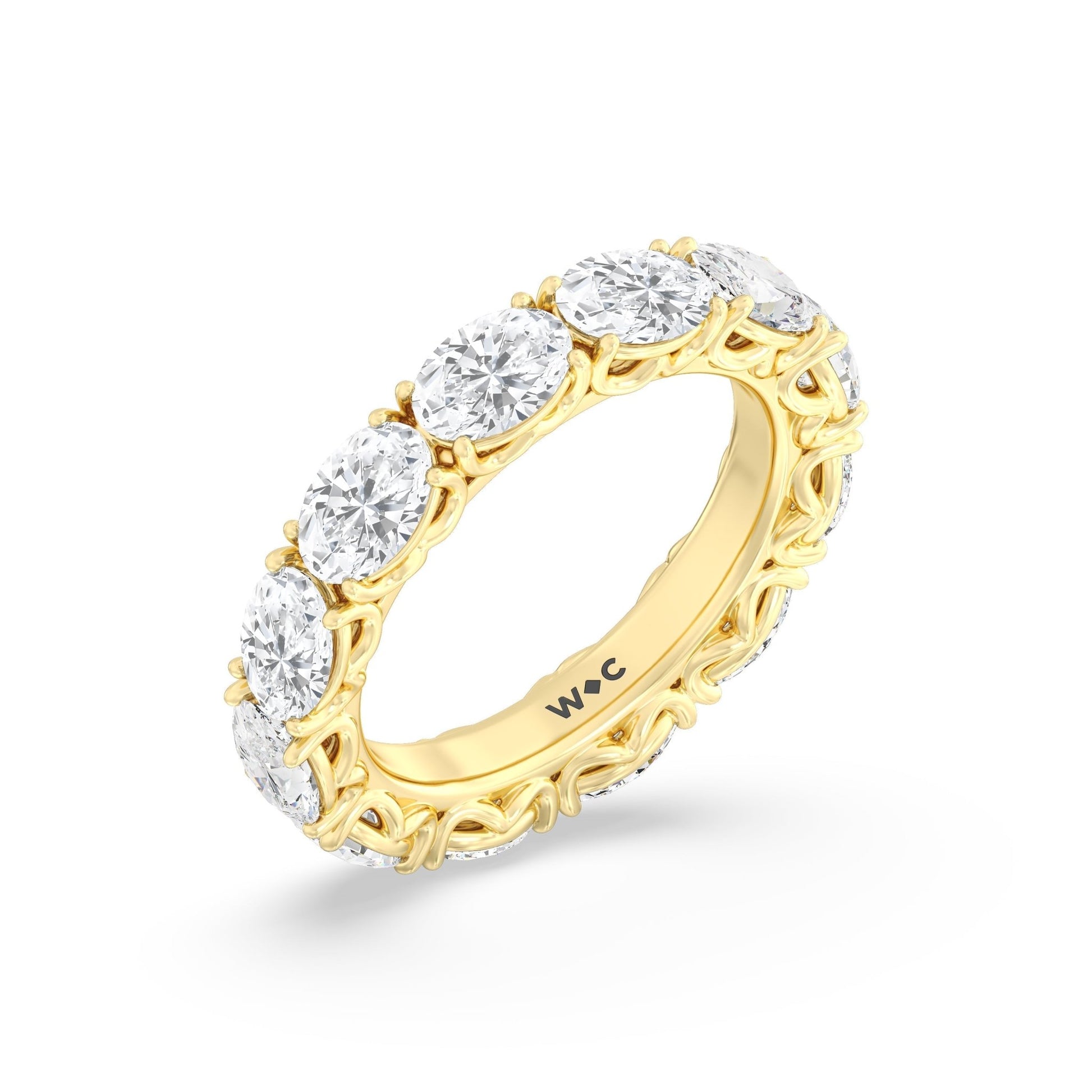 The Seaport Eternity Ring - Lotus Diamond