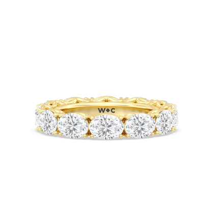 The Seaport Eternity Ring - Lotus Diamond