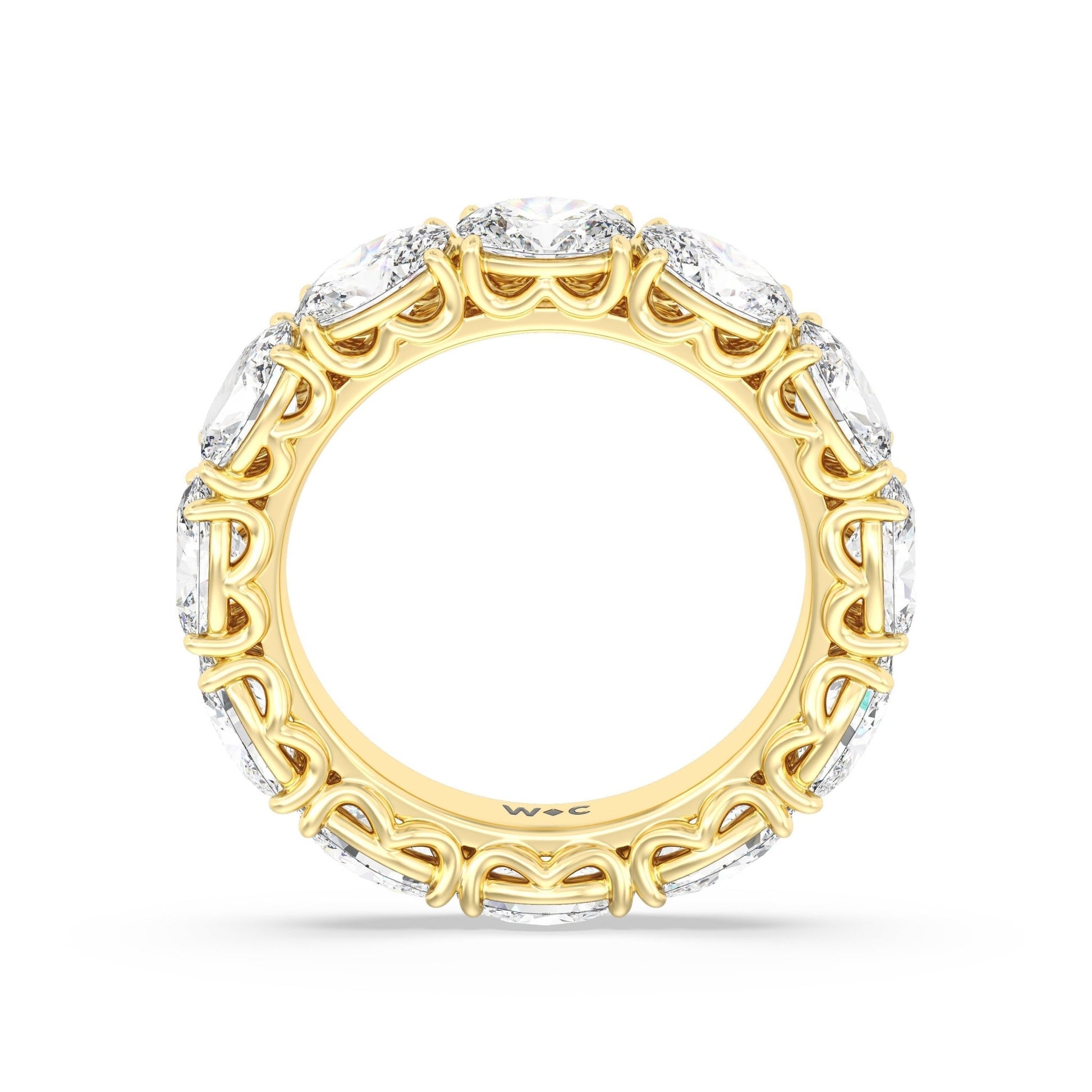 The Seaport Eternity Ring - Lotus Diamond