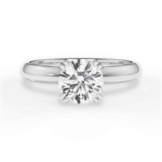 The Tallulah Solitaire Lotus Diamond