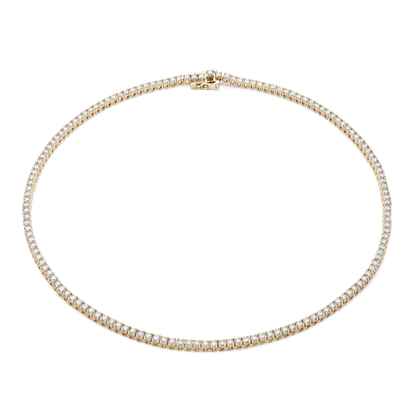 The Tennis Necklace, Mini - Lotus Diamond