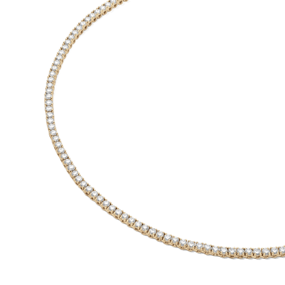 The Tennis Necklace, Mini - Lotus Diamond