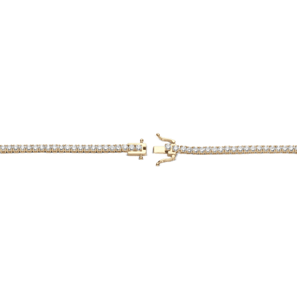 The Tennis Necklace, Mini - Lotus Diamond