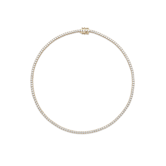 The Tennis Necklace, Mini - Lotus Diamond