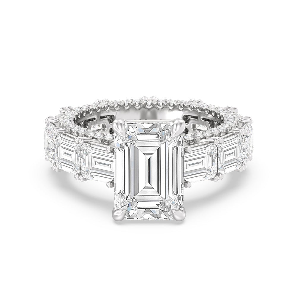 The Upper East Side Ring - Lotus Diamond