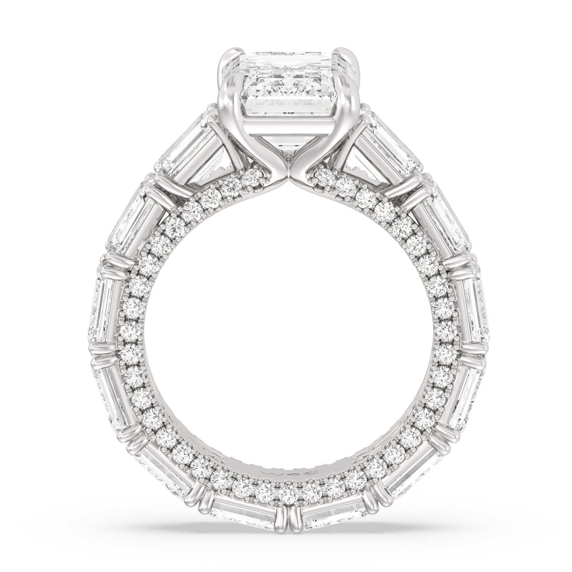 The Upper East Side Ring - Lotus Diamond