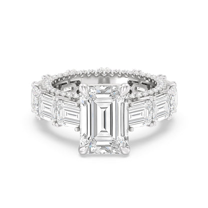 The Upper East Side Ring - Lotus Diamond