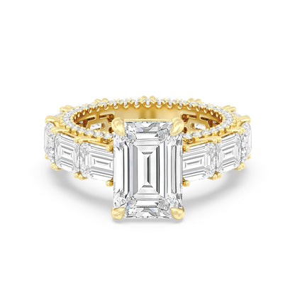The Upper East Side Ring - Lotus Diamond