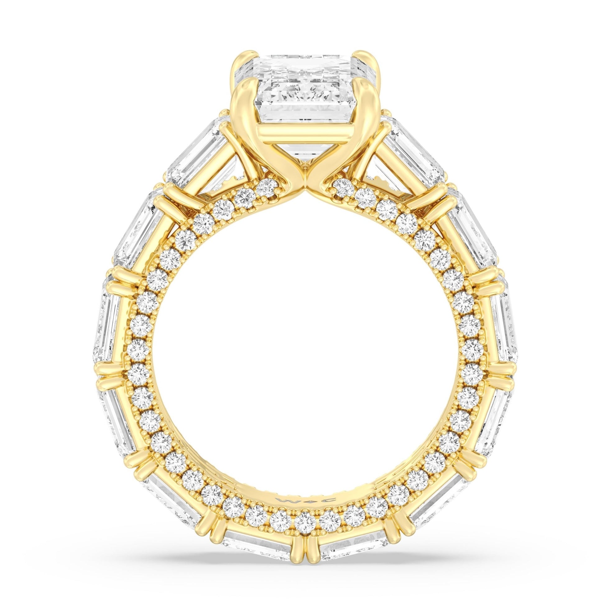 The Upper East Side Ring - Lotus Diamond