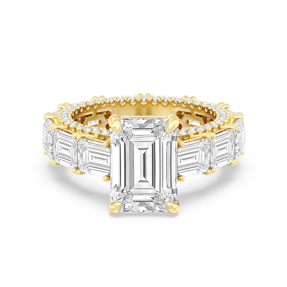 The Upper East Side Ring - Lotus Diamond