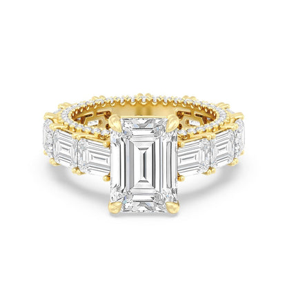 The Upper East Side Ring - Lotus Diamond