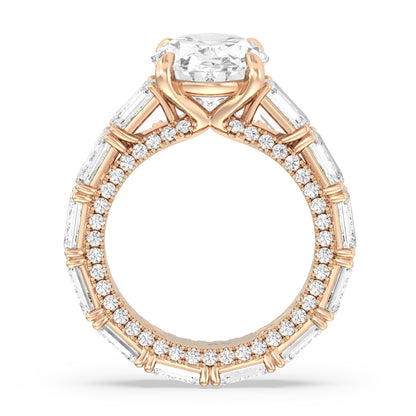 The Upper East Side Ring - Lotus Diamond