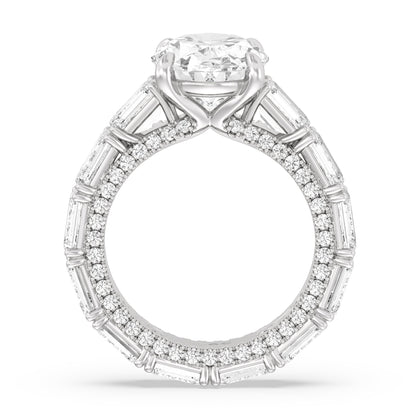 The Upper East Side Ring - Lotus Diamond