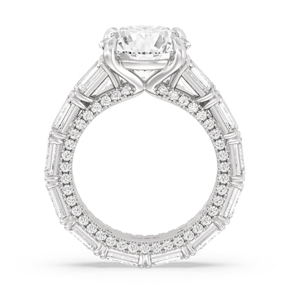 The Upper East Side Ring - Lotus Diamond
