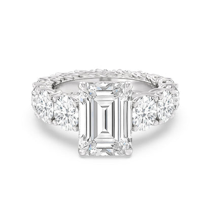 The Upper West Side Ring - Lotus Diamond