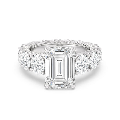 The Upper West Side Ring - Lotus Diamond