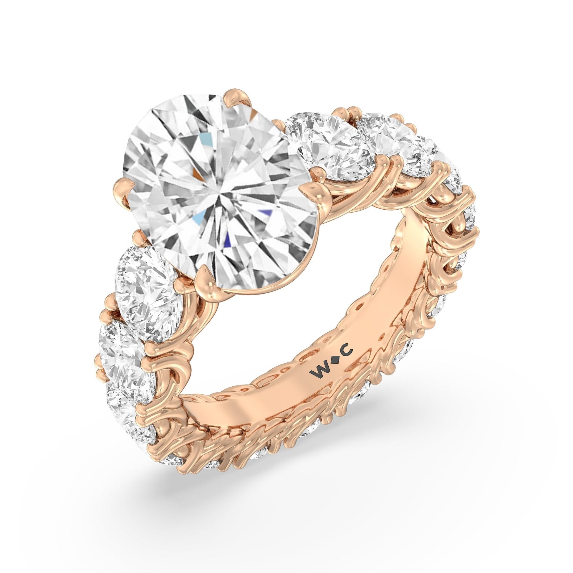 The Upper West Side Ring - Lotus Diamond
