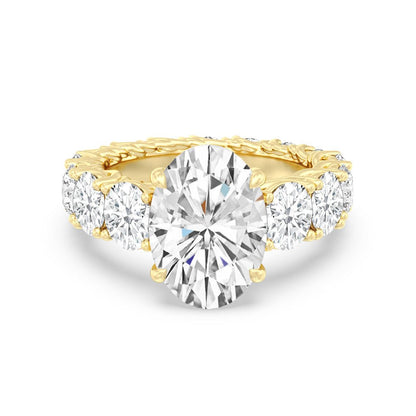 The Upper West Side Ring - Lotus Diamond
