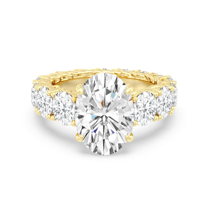 The Upper West Side Ring - Lotus Diamond