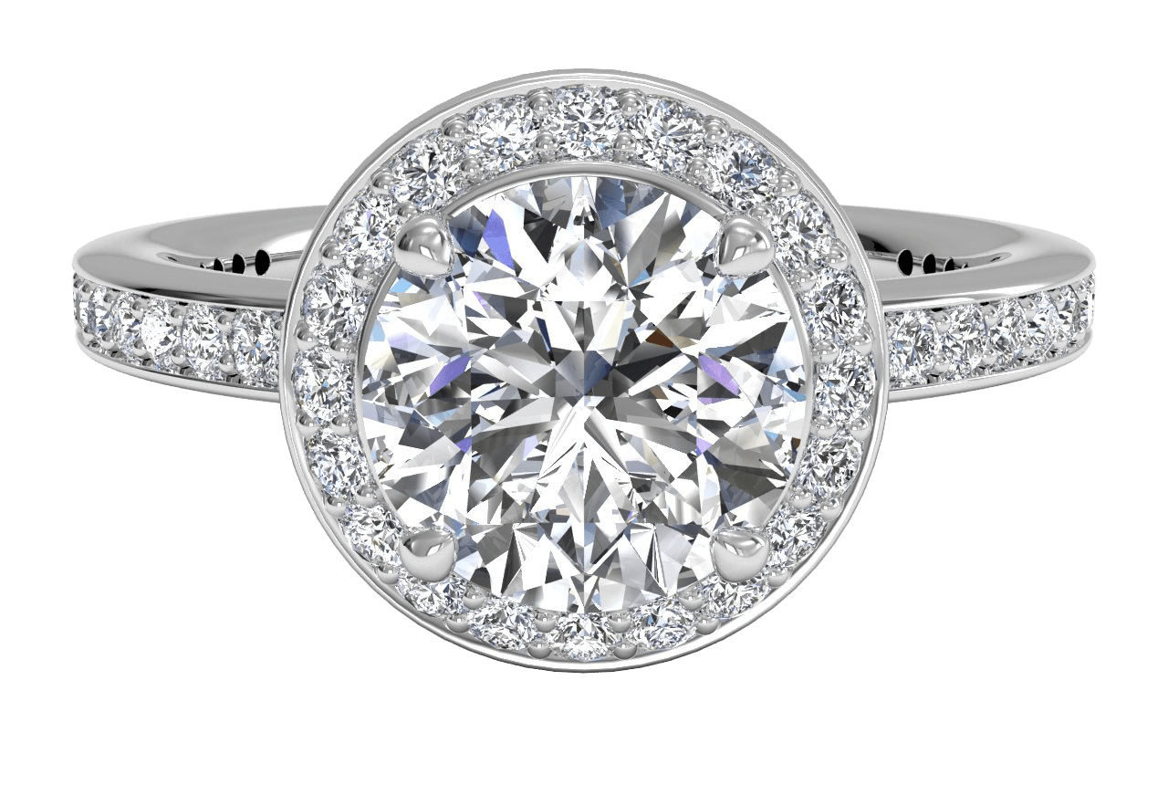 The Vanessa Halo - Lotus Diamond