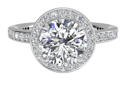 The Vanessa Halo - Lotus Diamond