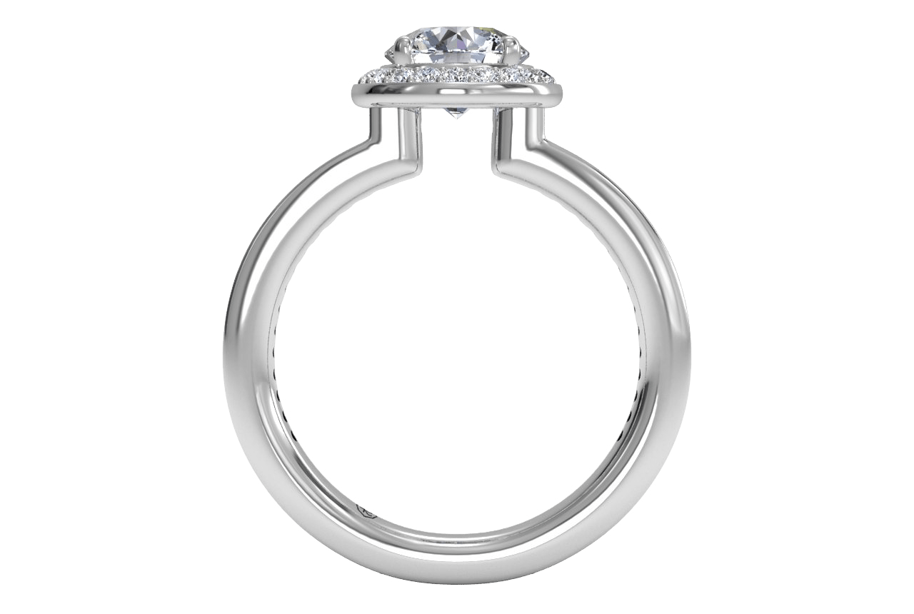 The Vanessa Halo - Lotus Diamond