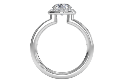 The Vanessa Halo - Lotus Diamond