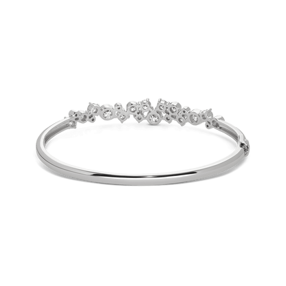 The Waterfront Bangle - Lotus Diamond