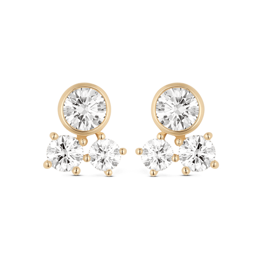The Waverly Studs - Lotus Diamond