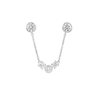 The Williams Earring - Lotus Diamond