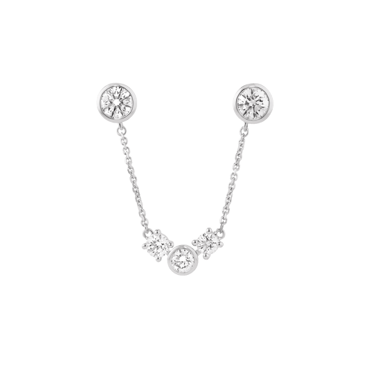 The Williams Earring - Lotus Diamond