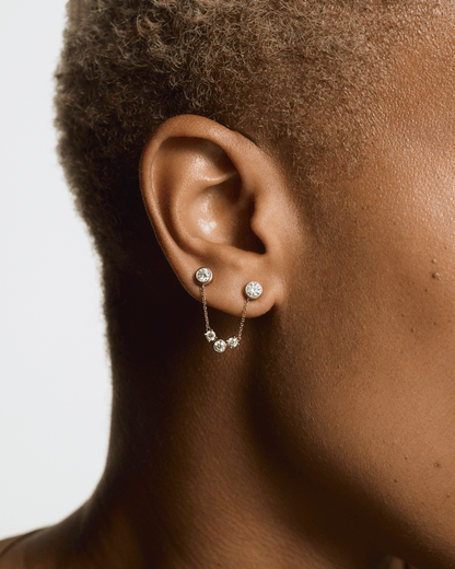 The Williams Earring - Lotus Diamond