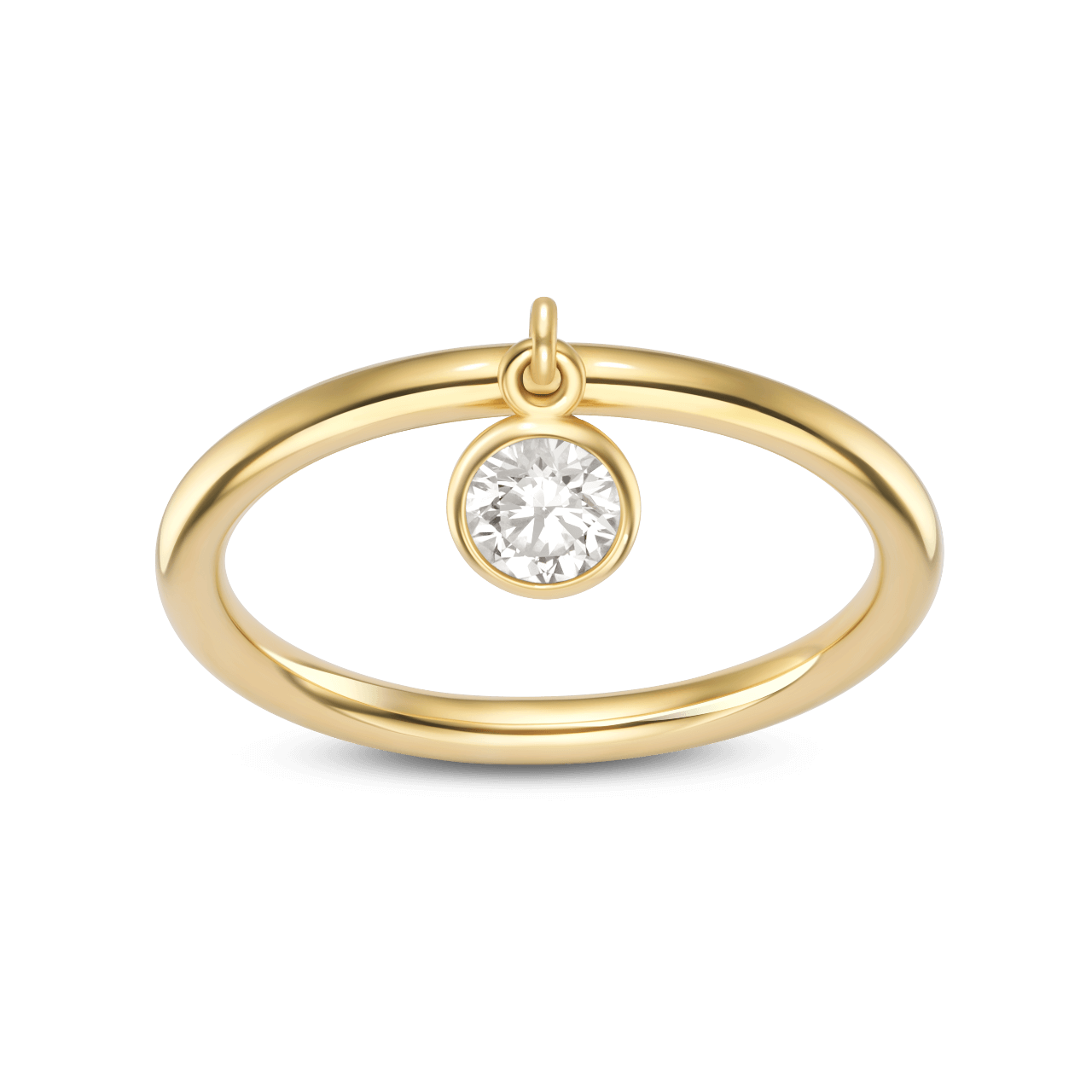 The Wistful Ring - Lotus Diamond