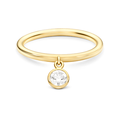 The Wistful Ring - Lotus Diamond