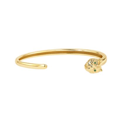 Tiger Cuff Bracelet - Lotus Diamond